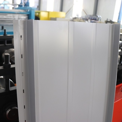 أداء Snap Lock Standing Seam Roofing Panel Rolling Forming Machine (آلة تشكيل اللوحات المتدحرجة للأسقف)